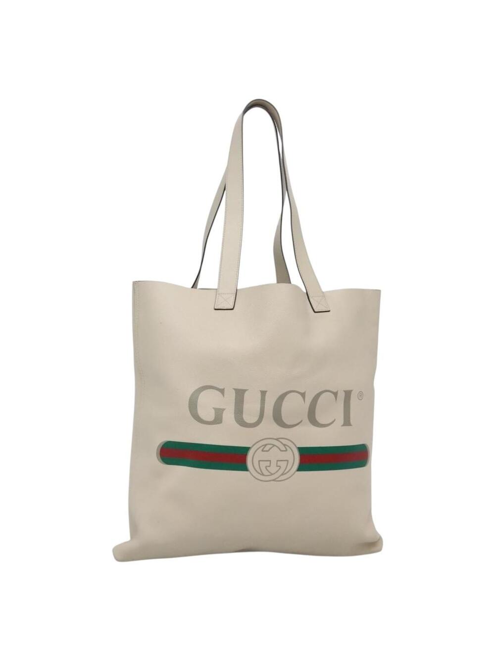 Gucci Web Sherry Line Tote Bag Leather #344027G73B